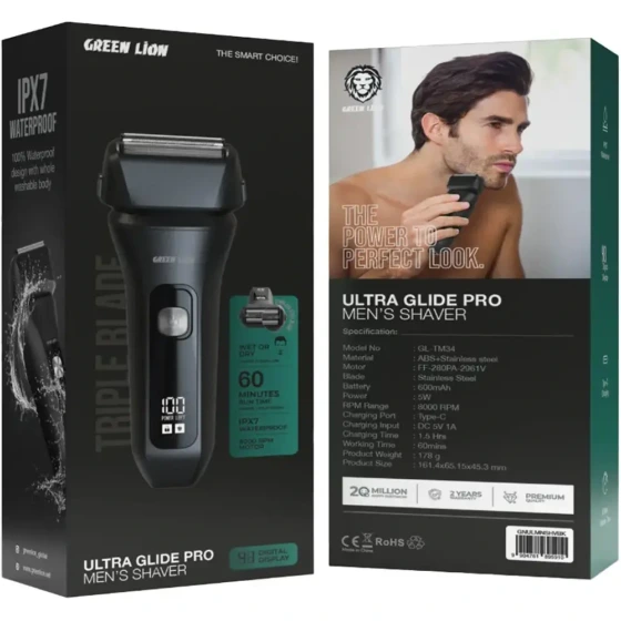 ماشین ریش گرین لاین مدل ultra glid pro